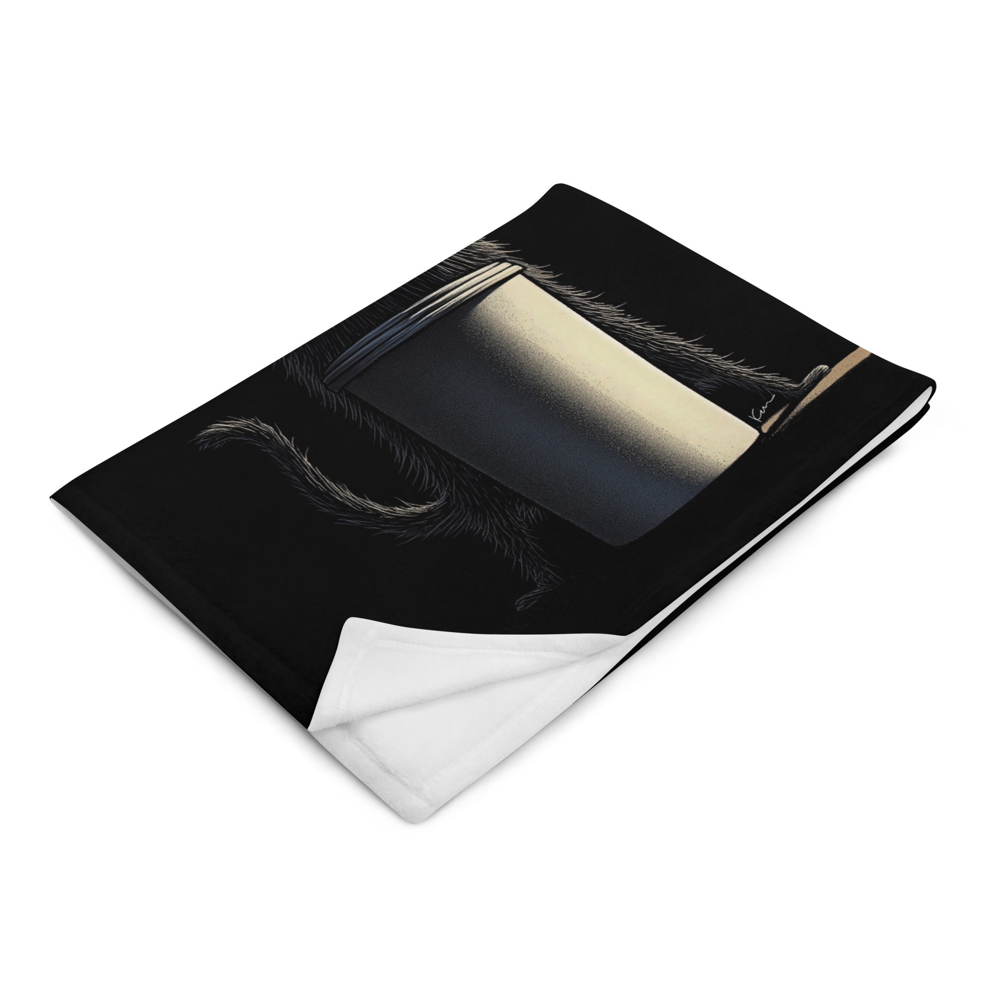 throw blanket mockup