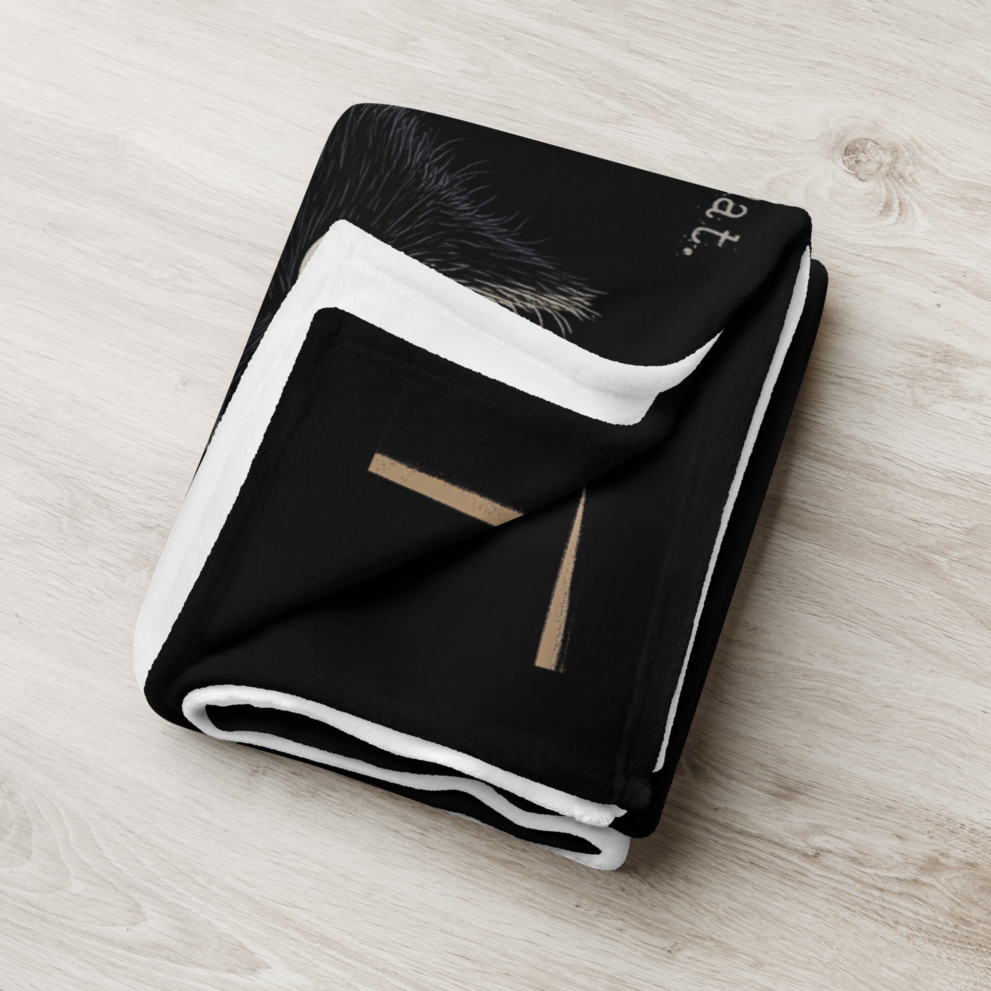 throw blanket mockup
